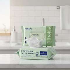 Gentle & Nourishing Adult Wipes – 112 Count, Alcohol-Free, Moisturizing Formula