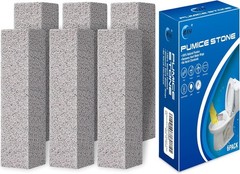 Pumice Stone for Toilet Bowl Cleaning,Pumice Stick Powerfully Away Limescale …