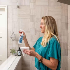 Glass Treatment Kit with 2 Oz. Coating and 4.2 Oz. Cleaner for Glass Showers