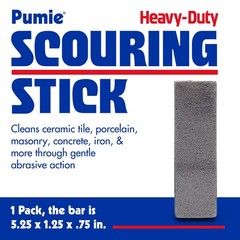 US Pumice PUMIE HDW-12 Heavy Duty Scouring Stick Tile Stone Cleaner