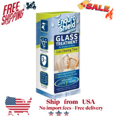 Enduroshield Glass Showers Treatment Kit 2-Oz Coating 4.2-Oz Cleaner Bathroom