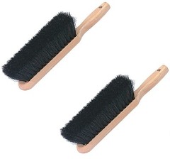 Harper # 454 14″ Wood Natural Synthetic Blend Horsehair Counter Brush – 2 Pack