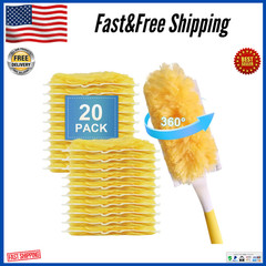 20 Heavy Duty Swiffer Duster Refills for Multi-Surface Cleaning (Handle Not Incl