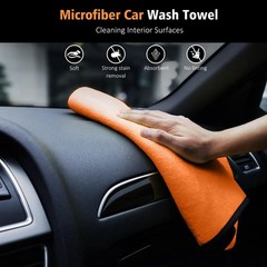 7PCS Car Interior Detailing Kit Horse Hair Leather Brush Applicator Pads