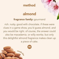 Method Squirt + Mop Hardwood Floor Cleaner, Almond, 25 Ounce, 1 pack, Packaging