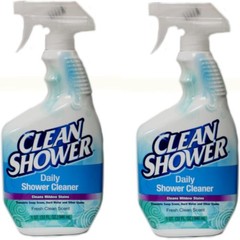 Clean Shower Original Cleaner, 32 Fl Oz (Pack of 2) 32 2), Blue