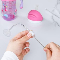 8-Piece Eco-Friendly Straw Cleaner Brush Set – Perfect for Tumblers & Sippy Cups
