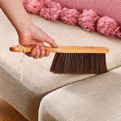 Hand Broom Dust Brush Horse Hair Brush With Wood Handle Duster For Counter Bench