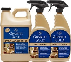 Granite Gold Daily Cleaner (1)64oz & (2)24oz