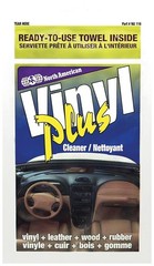 Blue Magic Vinyl Plus Ready to Use Cleaner Towelette Pack of 12 NA116-6