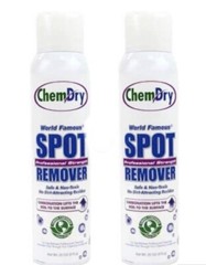 2 Cans Chem Dry Professional Strength Spot Remover Concentrated 20 Oz Inverted