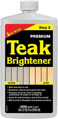 Premium Teak Brightener – Enhances Natural Wood Grain & Restores Tone & Color Wh