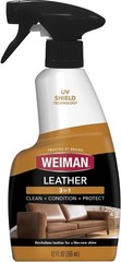 Weiman LEATHER CONDITIONER CLEANER Protect Restore Car Auto Seat Sofa 12oz spray