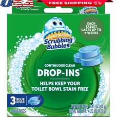 Continuous Clean Toilet Bowl Tablets Limescale Prevention 3 Count Fresh Scent US