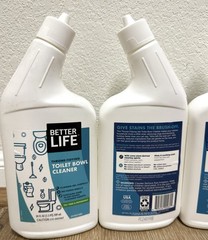 Lot of 6 Natural Toilet Bowl Cleaner, Tea Tree & Peppermint Scent, 24 Fl Oz