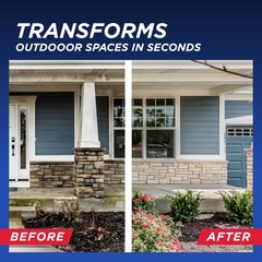 30 SECONDS Outdoor Cleaner 2 Pack with Hose End Sprayer Cleans Stains from Algae