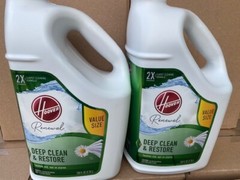 (2 Pack) Hoover Revive Renew Carpet Concentrated Machine Cleaner Solution,128 oz