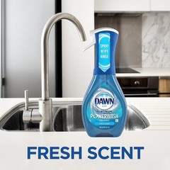 Dawn Platinum Powerwash Dish Spray, Dish Soap Liquid, Fresh Scent Bundle, 1 Spra