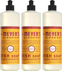 Mrs. MEYER’S CLEAN DAY Dish Soap, Clementine Scent, 16Oz (Pack of 3)