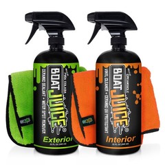Necessity Boat Cleaner Kit | Exterior Water Spot Remover, Interior Seat & Vin…