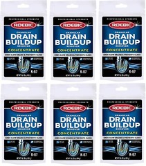 Roebic K-67 16 oz Granular Drain Buildup & Trap Cleaner – Pack of 6