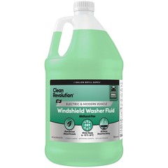 EV Windshield Washer Fluid 128oz 100% MethanolFree Winter Ready Up To 15F