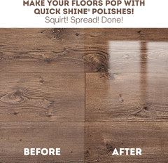 Hardwood Floor Luster 64Oz | Plant-Based Cleaner & Polish W Carnauba | Simply Sq