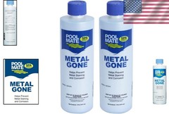 2-Pack Metal Gone – Easy Liquid Solution for Hot Tub Metal Stains and Corrosion