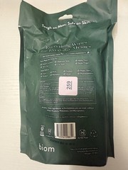 💪Biom All-Purpose Wipes Fraser Fir Escape 60 Wipes Plant Base&plastic Free New