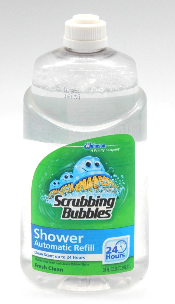 Scrubbing Bubbles Automatic Shower Cleaner Refill 34 oz Fresh Clean Scent New