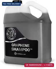 Adam’s Polishes Graphene Shampoo Gallon, Graphene Ceramic Coating Infused Car Wa