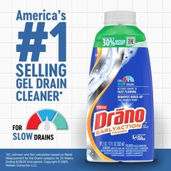 Drain Clog Remover Foamer Unclogs Hair Grease Soap 17 Fl Oz 5 Pack