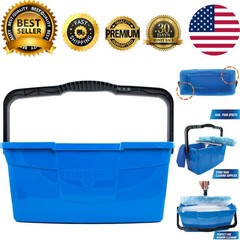 Lightweight Professional Mop Bucket – 3 Gallon Capacity with Pouring Convenience