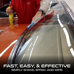 Glass Cleaner with Rain Repellent – Windshield Cleaning Spray for Streak-Free…