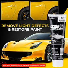 NUAN Car Scratch Remover Wax, Universal Premium Polishing Compound for Deep Scra