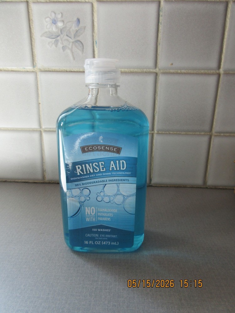 Melaleuca Ecosense Rinse Aid Dishwasher Dry And Shine 16 OZ