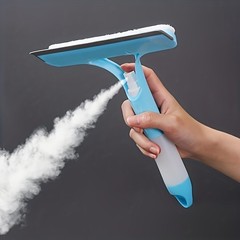 3-in-1 Blue Window Cleaner Kit Streak-Free Glass Cleaning Wiper
