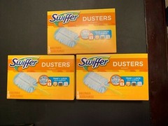 Swiffer Duster Short Handle Starter Kit, 1 Handle, 5 Dusters – PACK OF 3