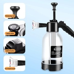Car Washing Spray Pot Foam Spray Pot 2l Spray Type with Pressure Relief Valve Fo