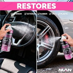 3PCS Polishing Car Cleaner Car Interior Detail Polishing Multi-450ml