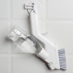 5Pcs Handheld Cleaning Brush Sponge Groove Gap Window Cleaner Tool Water Sprayer