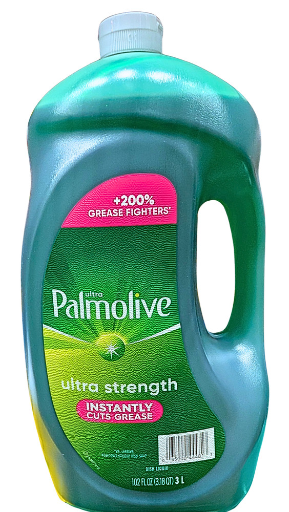 Palmolive Ultra Strength Dishwashing Liquid Original Scent 102 Oz Large Bottle