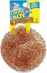 10 Pcs Chore Boy 100% Pure Copper Scrubbers Scrubbing Pads For Pots and Pans!