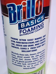 LOT OF 3-Brillo Basics Foaming Bathroom Shower Cleaner 12oz 3x Action