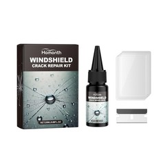 Windshield Repair Kit Car Front Glass Crack Chip Fix DIY Nano Resin UV Curing