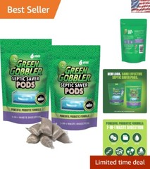 Natural Septic Saver Pods – Monthly Maintenance for Your Tank, 12 Pods Included
