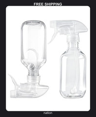 Two Pack 10oz Plastic Spray Bottles with Adjustable Nozzles