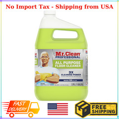 Mr. Clean 02621EA 1 Gallon Finished Floor Cleaner – Lemon Scent New