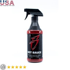 Hot Sauce Boat Detailer Hard Water Spot Remover Streak Free Shine Protects Wax