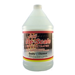Coil De-Scale-aggressive acid-based product for coils – 4 gallon case